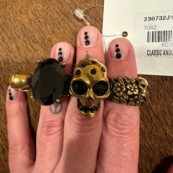 Alexander McQueen Jewelry - Alexander McQueen Knuckle Ring